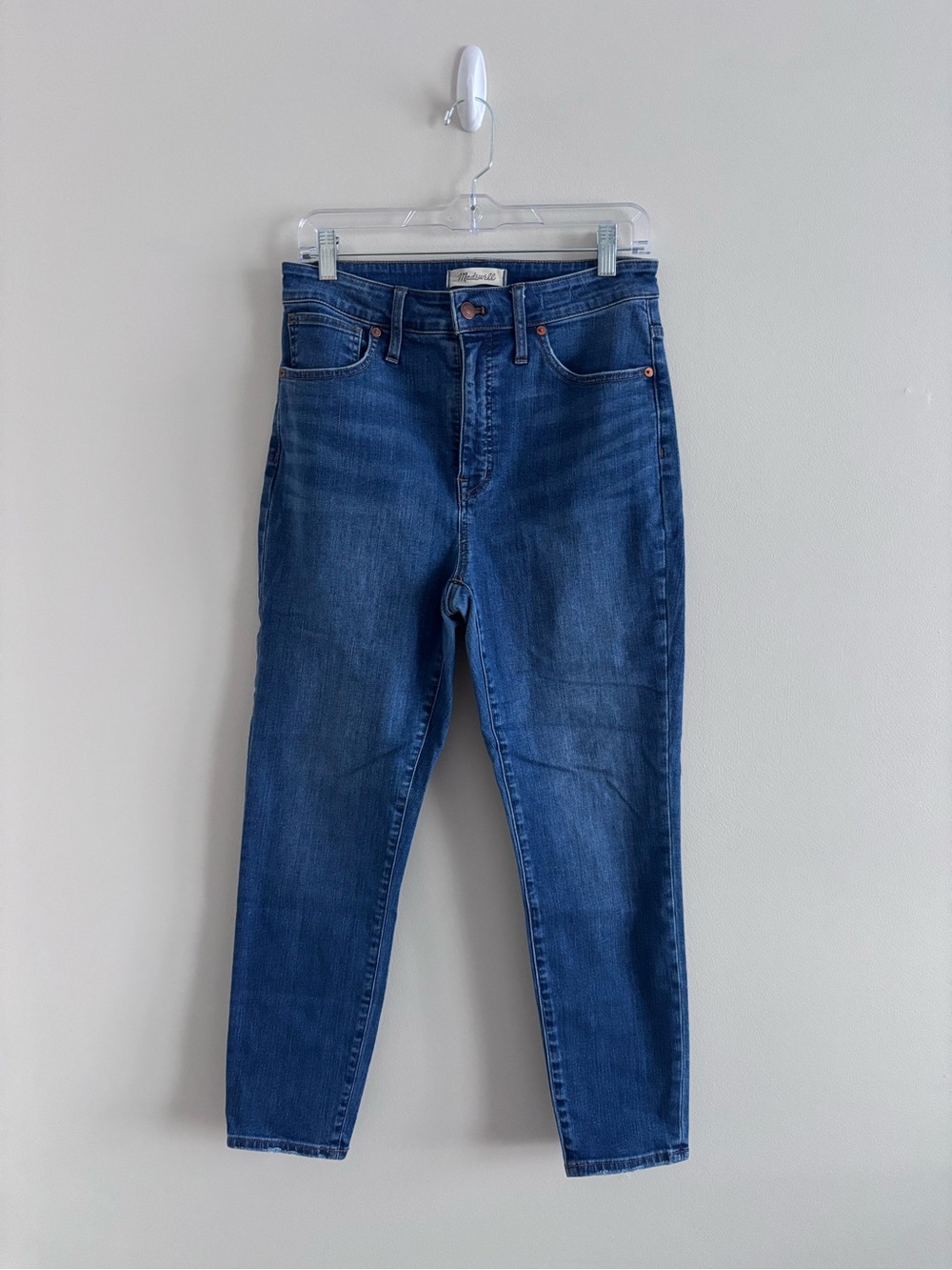 Madewell Curvy High Rise Skinny Crop Jeans